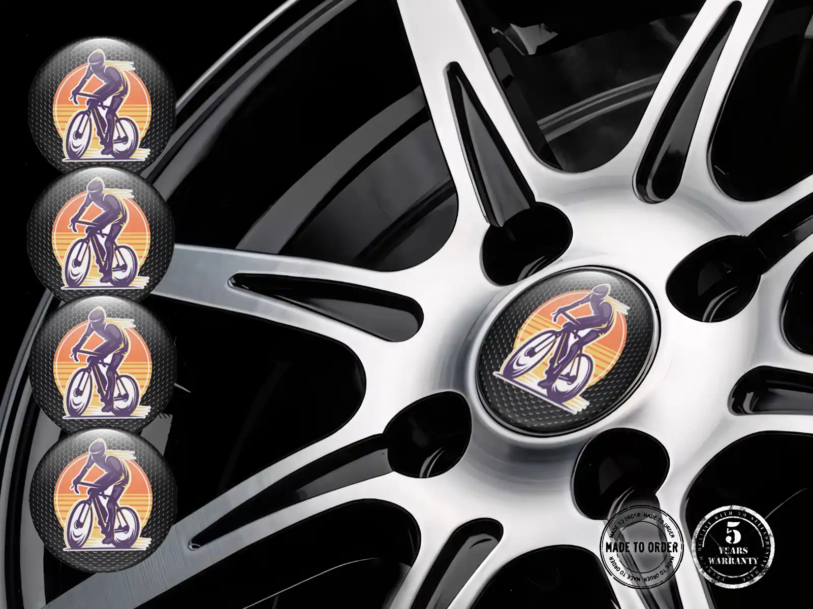 Sticker Dome Logo Sport Tuning Racing Badge